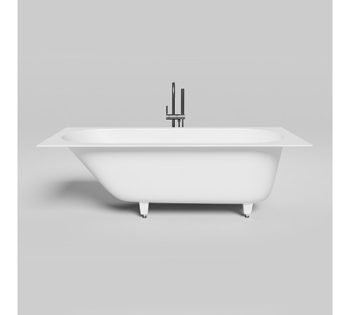 Ванна встраиваемая Salini LOFO 180х80 см Solid Surface белый матовый UM12322