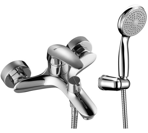 Смеситель для ванны Lemark Linara с коротким изливом хром LM0414C