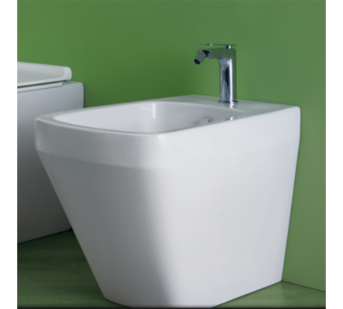 Биде приставное SIMAS Baden Baden 56х36 см белое F91/BB04bi