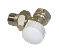 Клапан термостатический угловой Hoobs 3/4 ВР/НР с преднастройкой Kvs 1.25 HB-TSVSQ-340034