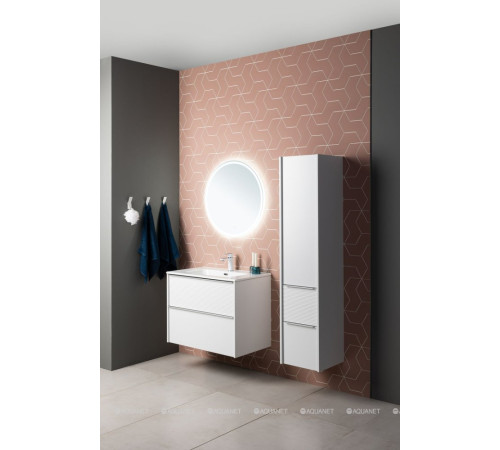 Тумба с раковиной Aquanet Вита 100 белый матовый 00339163