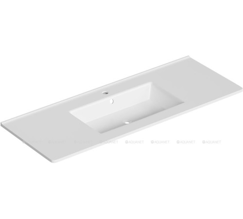 Раковина накладная Allen Brau PARIS 1210х460 мм с переливом белая 4.61003.20