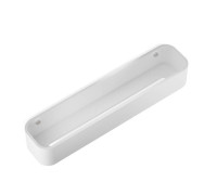 Полочка для душа подвесная Decor Walther Stone DCT45 45x10 см белый/сталь матовая 0973955