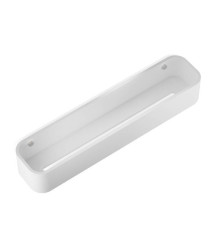 Полочка для душа подвесная Decor Walther Stone DCT45 45x10 см белый/сталь матовая 0973955