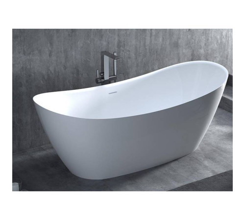 Ванна отдельностоящая Salini Noemi 170х75х69 см S-Stone белый матовый 101722M