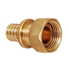 Переход Hoobs с накидной гайкой на плоское уплотнение 20x2.8-G1/2 HB-PEXNG-202812