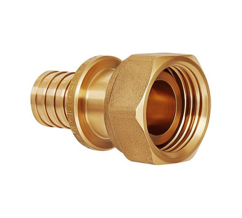 Переход Hoobs с накидной гайкой на плоское уплотнение 20x2.8-G1/2 HB-PEXNG-202812