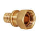 Переход Hoobs с накидной гайкой на плоское уплотнение 20x2.8-G1/2 HB-PEXNG-202812
