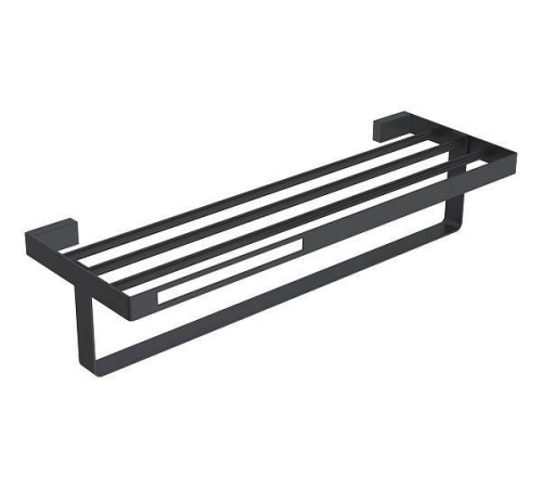 Полка для полотенец Boheme Q подвесная черный 10947-B