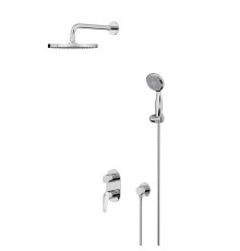 Смеситель для душа Lemark Linara встраиваемый с лейкой хром LM0429C