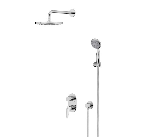 Смеситель для душа Lemark Linara встраиваемый с лейкой хром LM0429C