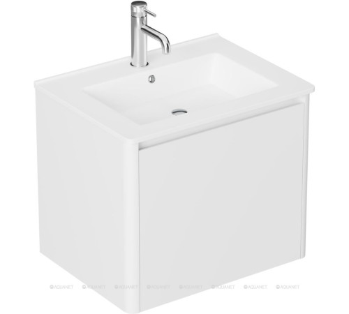 Тумба Allen Brau GRAVITY 60 см 1 ящик белый матовый 1.370012.WM