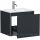 Тумба под раковину Allen Brau Gravity 60 1 ящик антрацит матовый 1.370012.AM