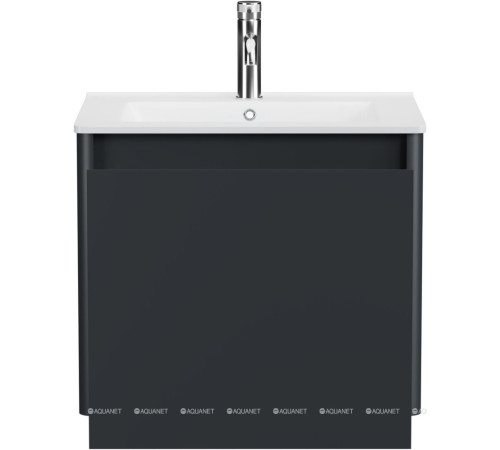Тумба под раковину Allen Brau Gravity 60 1 ящик антрацит матовый 1.370012.AM