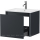 Тумба под раковину Allen Brau Gravity 60 1 ящик антрацит матовый 1.370012.AM