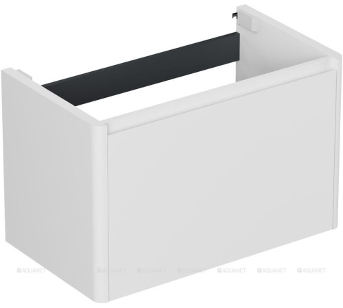 Тумба Allen Brau GRAVITY 80 см 1 ящик белый матовый 1.370013.WM