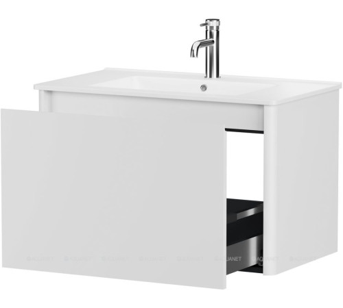 Тумба Allen Brau GRAVITY 80 см 1 ящик белый матовый 1.370013.WM