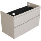 Тумба под раковину Aquanet Nova Lite 2.0 90 L 2 ящика бежевый 00346325
