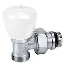 Клапан ручной угловой Giacomini 1/2х16 мм хромированный R25X033