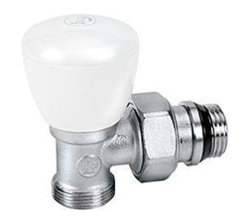 Клапан ручной угловой Giacomini 1/2х16 мм хромированный R25X033