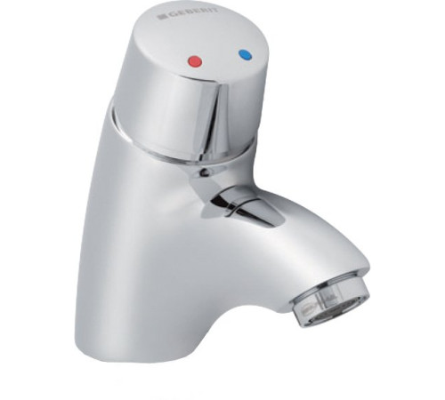 Нажимной порционный кран-смеситель Geberit HyTouch26 115.721.21.1