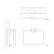 Полотенцедержатель-кольцо Decor Walther Basic HTR 21 см хром 0531200