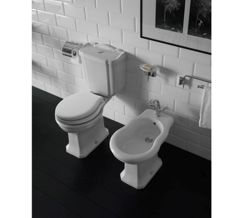 Биде напольное Globo Paestum 56х37 см 1 отверстие PA009.BI