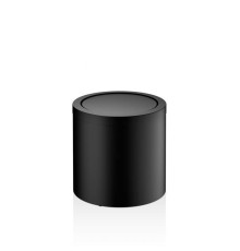 Корзина для бумаги Decor Walther DW 125 20x21 см с крышкой напольная черный матовый 0608060