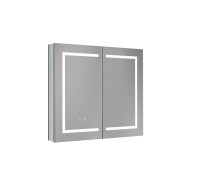 Зеркальный шкаф AQUATON AQ7804-MLC 800x700x133 мм с подсветкой и антизапотеванием AQ7804-MLC