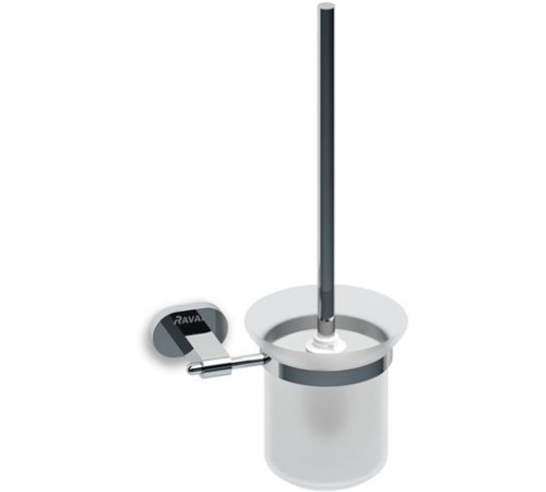 Держатель для туалетной щетки RAVAK Chrome CR 410.00 стекло X07P196