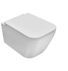 Унитаз подвесной Globo Genesis безободковый 50х36 см белый GNS03.BI