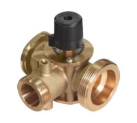 Клапан смесительный 3-ходовой латунный BRV 1 1/2 x 1 x 1 1/2 дюйма M041051