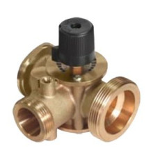 Клапан смесительный 3-ходовой латунный BRV 1 1/2 x 1 x 1 1/2 дюйма M041051