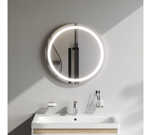 Зеркало круглое AM.PM X-Joy 60 см с LED-подсветкой и ИК-сенсором M85AMOX0601WG