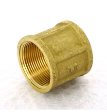 Муфта латунная с внутренней резьбой Tiemme 1 1/2 1500131