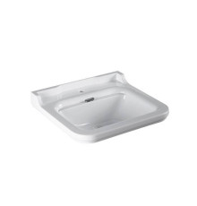 Раковина Kerasan Waldorf 60х55 см 1 отверстие керамическая белый/хром 4140K1