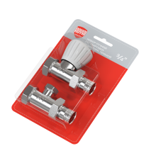 Набор для подключения радиатора Royal Thermo угловой 3/4 RTO 53.011