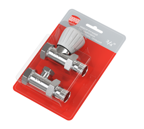 Набор для подключения радиатора Royal Thermo угловой 3/4 RTO 53.011