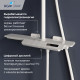 Душевая система RGW SP-34W белый 51140134-03
