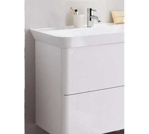 Комплект мебели с раковиной Burgbad Iveo 120 см белый глянец SFEN120F2833G0161C0001