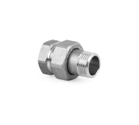 Соединитель прямой SR Rubinetterie 0186 1 1/4 никелированный американка 0186-3200N000