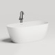 Ванна отдельностоящая Salini Lofo 170х80 см белый матовый UM12122