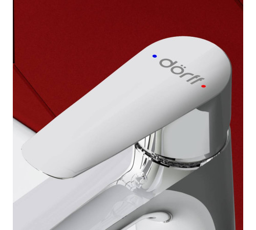 Смеситель для раковины латунный DORFF Prime D40102100