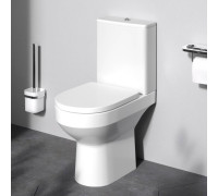 Унитаз-компакт напольный AM.PM Gem безободковый FlashClean без сиденья C708600WH