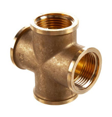 Крестовина резьбовая Tiemme 1/2 ВВВВ 1500103