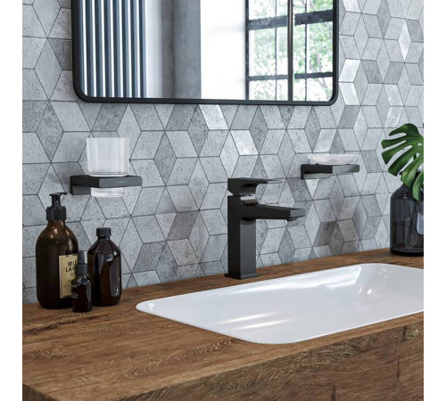 Мыльница Hansgrohe AddStoris черный матовый 41746670