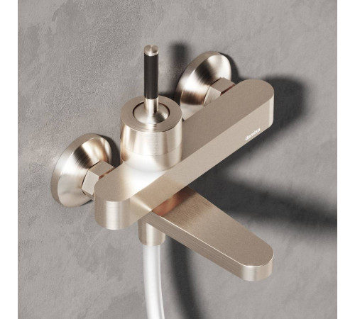 Смеситель для ванны и душа AM.PM Arc никель 291000200