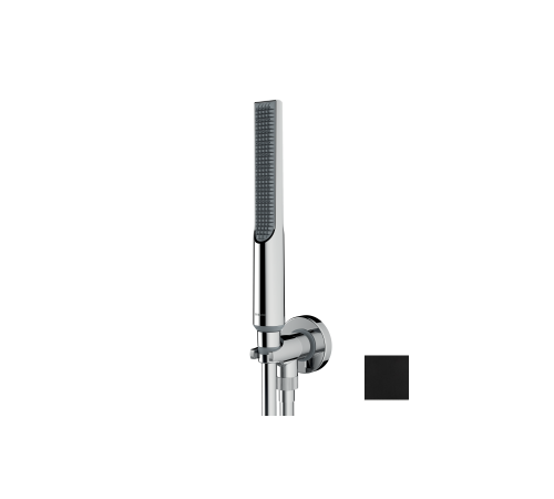 Душевой комплект Bossini Apice душ-палочка со шлангом и держателем черный матовый CE3004C.073