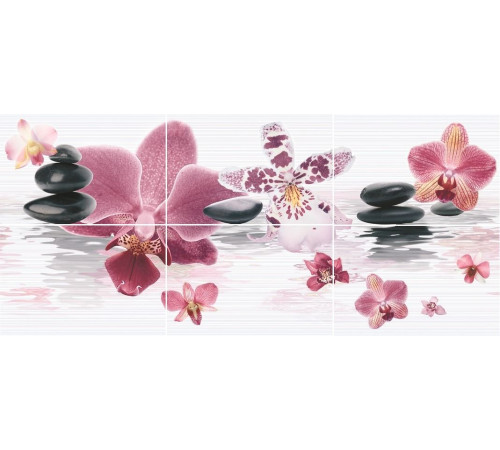 Панно Дельта Керамика Stones 90х40 см (из 6 плиток) P6D139