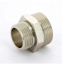 Ниппель резьбовой переходной Tiemme 1 1/4 x 1 НН никелированный 1500318